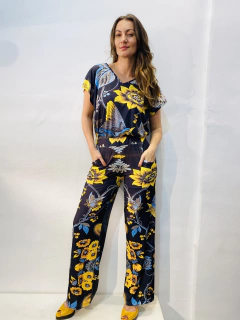 Camiseta Kaftan Jersey Passaro Azul - online store