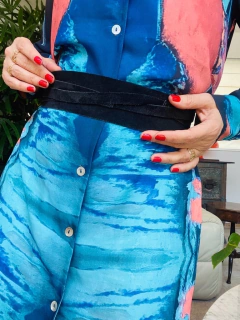 Vestido Chemise Curto Crepe Moinho Invert - buy online