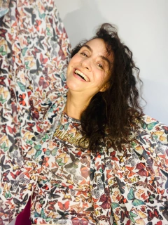 Lenço Chiffon 140x100cm Borboletas na internet