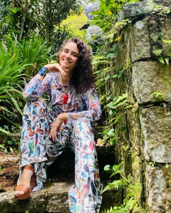 Blusa Pele Tule Pássaros - loja online