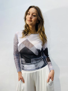 Blusa Pele Tule Arquitetura on internet