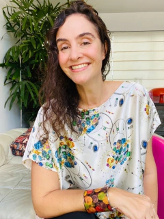 Camiseta Kaftan Curta Seda Jóias - comprar online