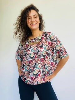 Camiseta Morcego Cetim Borboletas - buy online