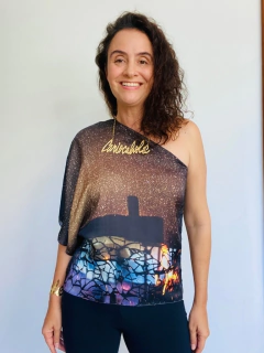 Blusa Ombro Só Crepe Crepúsculo - buy online