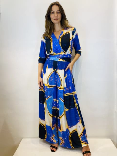 Macacão Sereia Jersey Blue na internet