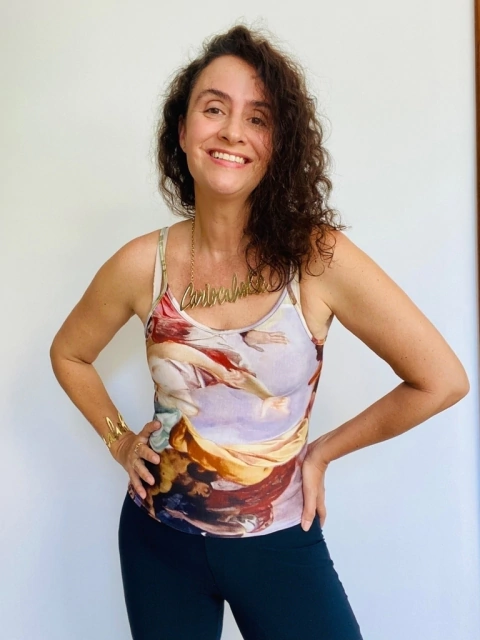 Regata Alcinha Malha Afresco