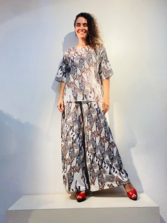 Calça Evasê Jersey Zebra - buy online