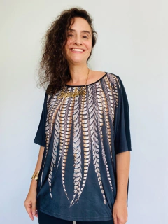 Camiseta Morcego Jersey Faisão Preto - online store