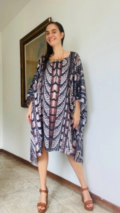 Vestido Maxi Mini Cetim Faisão Corrido