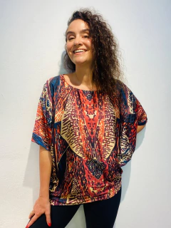 Camiseta Morcego Cetim Leques on internet