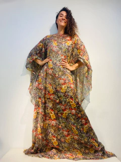 Image of Vestido Maxi Longo Paetê Fuoco