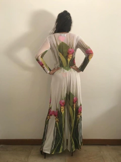 Blusa Pele Tule Folhagem on internet