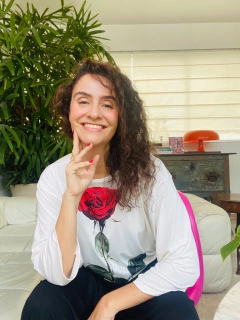 Blusa 3/4 Jersey Rosa Única Branca na internet