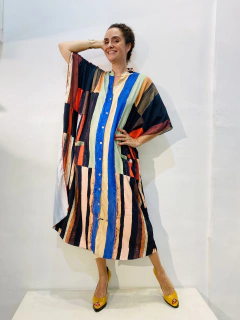 Vestido Chemise Bolso Kleen Listra - online store