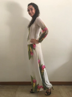 Blusa Pele Tule Folhagem - online store