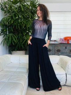 Blusa Pele Tule Faisão Preto - buy online