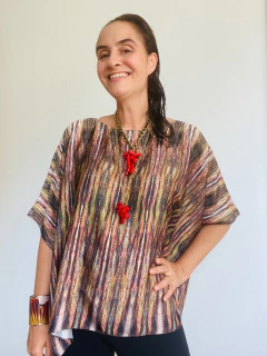 Camiseta Maxi Morcego Cetim Tropical Listra - comprar online