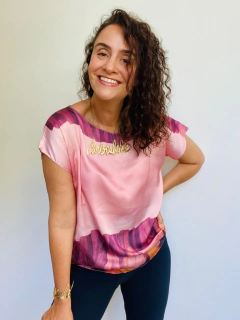 Camiseta Kaftan Cetim Falesia na internet