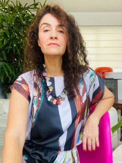 Imagem do Camiseta Kaftan Cetim Ganesha