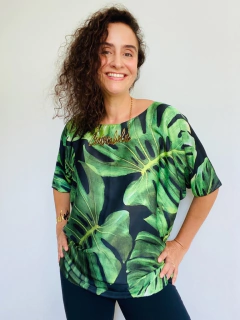 Camiseta Morcego Cetim Costela de Adão Preta - buy online