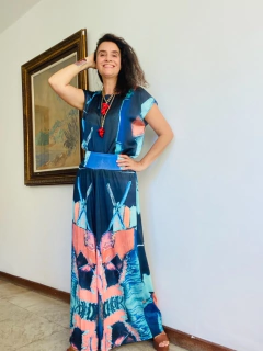 Camiseta Kaftan Cetim Moinho Invert