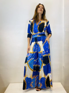 Imagem do Macacão Sereia Jersey Blue