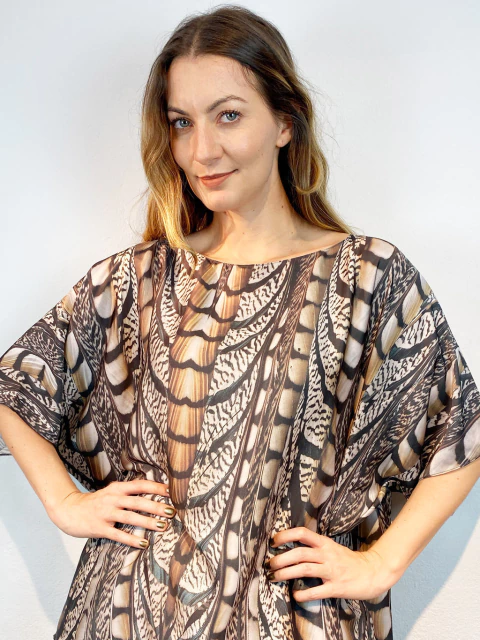 Camiseta Morcego Cetim Faisão Corrido - buy online