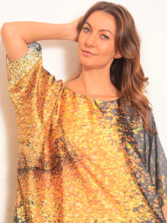 Camiseta Morcego Cetim Samba Preto - comprar online