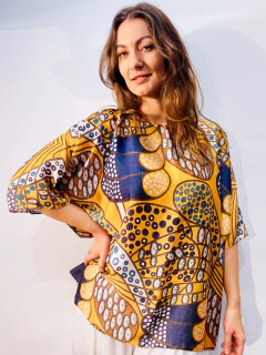 Imagem do Camiseta Morcego Cetim Yellow