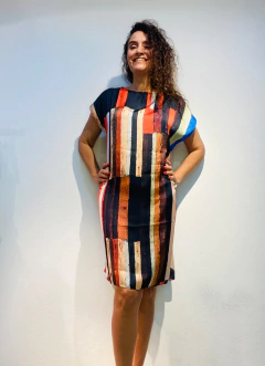 Vestido Kaftan Cetim Klee on internet