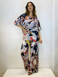 Camiseta Morcego Cetim Grey - comprar online