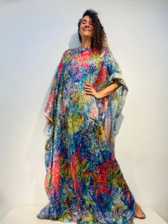 Vestido Maxi Longo Paetê Colori - ALESSA