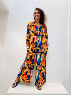 Macacão Social Crepe Round