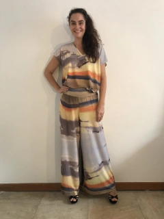 Calça Evasê Jersey Sunset - buy online