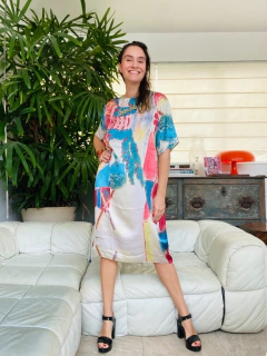 Vestido Básico Cetim Moinho