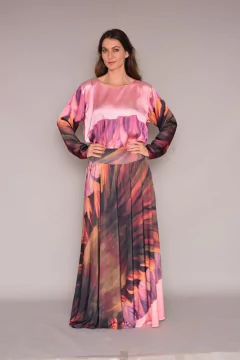 Blusa Manga 3/4 Cetim Falésia