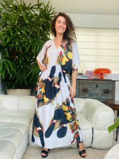 Vestido Kaftan Elastico Crepe Tucano - buy online