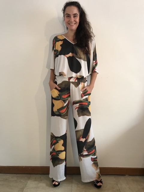 Calça Reta Jersey Tucanos