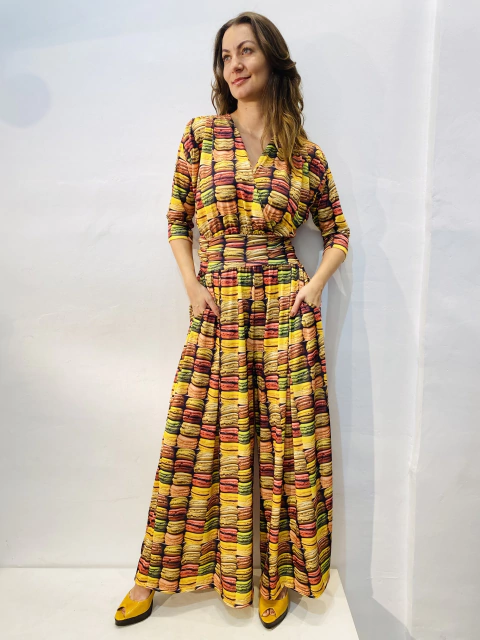 Macacão Sereia Jersey Macarron