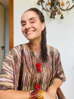 Camiseta Maxi Morcego Cetim Tropical Listra - comprar online