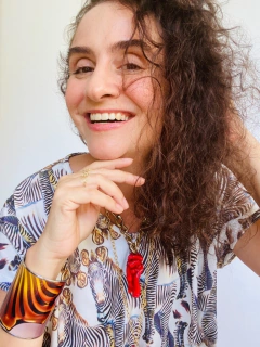 Camiseta Kaftan V Jersey Zebra - ALESSA