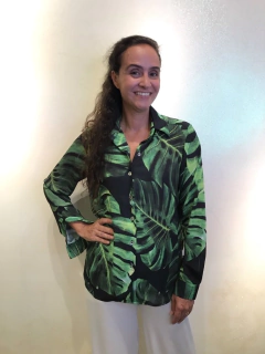 Camisa Social Crepe Costela de Adão