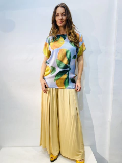 Camiseta Básica Cetim Limão Siciliano - buy online