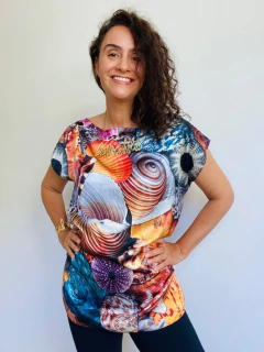 Camiseta Kaftan Seda Concha MIX - buy online