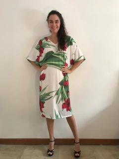 Vestido T V Jersey Tulipa Vermelha - buy online