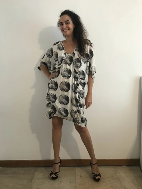 Vestido Borboleta Algodão Planeta