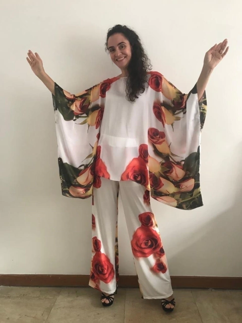 Camiseta Maxi Rosa Ocre - buy online