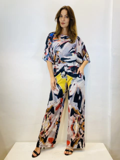 Camiseta Morcego Cetim Grey - ALESSA