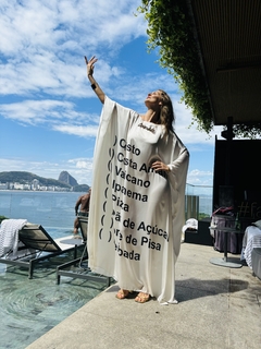 Vestido Máxi Longo Cetim Múltipla Escolha Cristo Costa Amalfitana