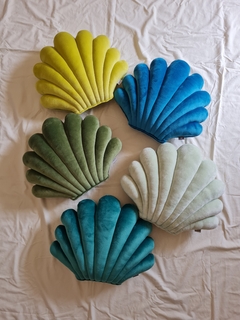 Almohadón Caracola Verde Lima - Jolu